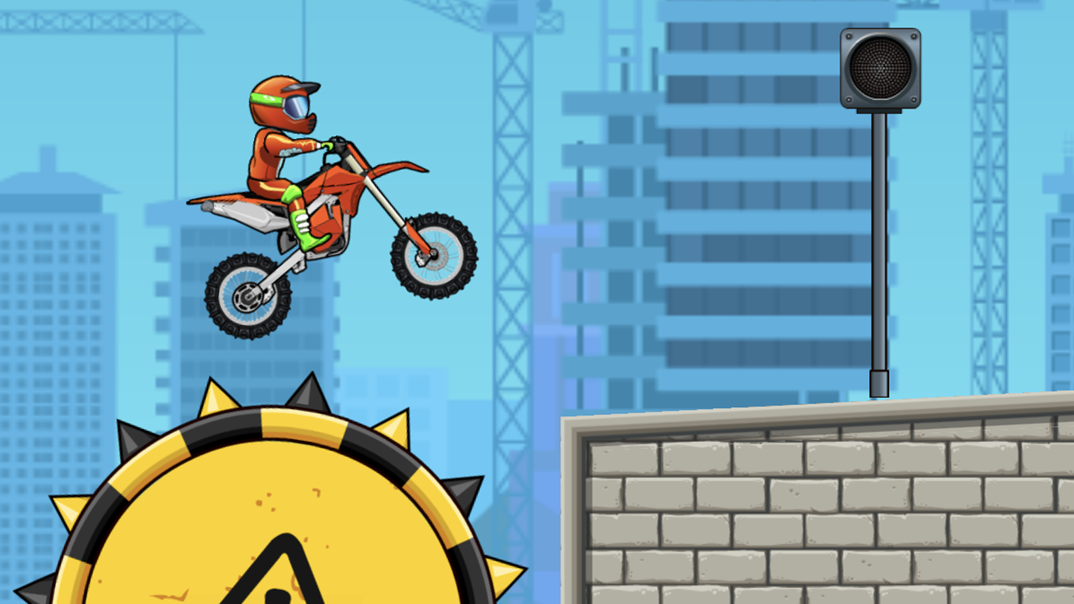 اسکرین شات 1 بازی Moto X3M Bike Race Game