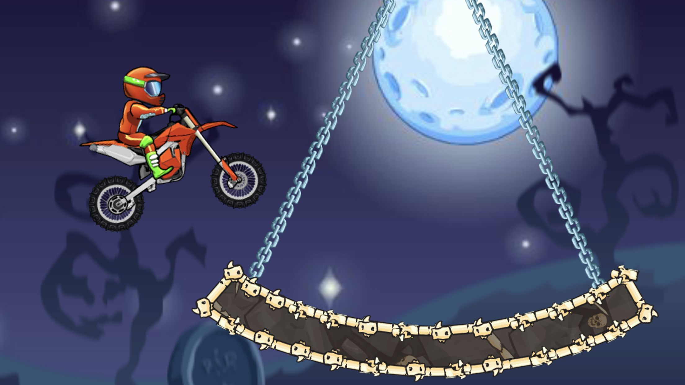 اسکرین شات 2 بازی Moto X3M Bike Race Game