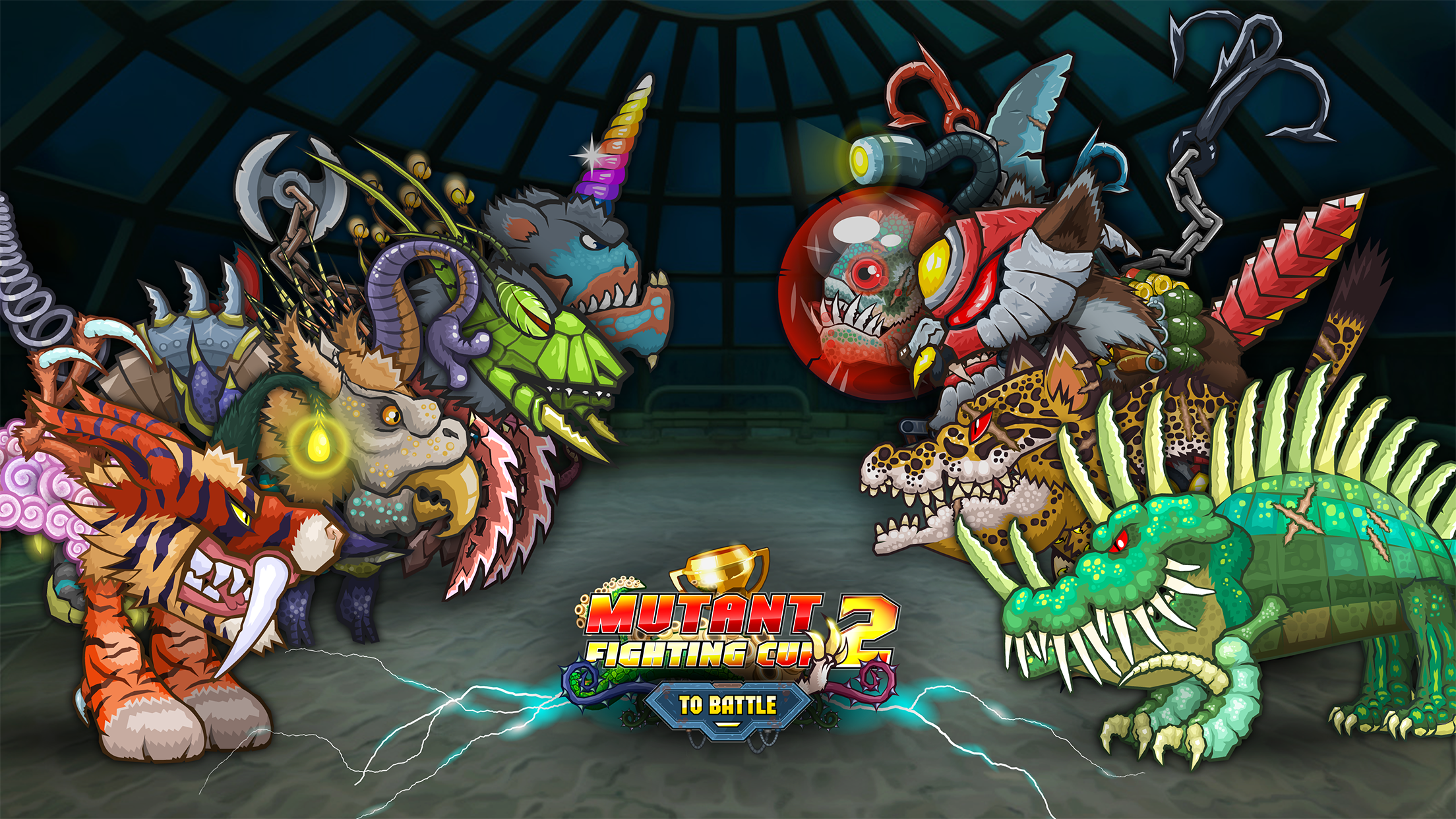 اسکرین شات 1 بازی Mutant Fighting Cup 2
