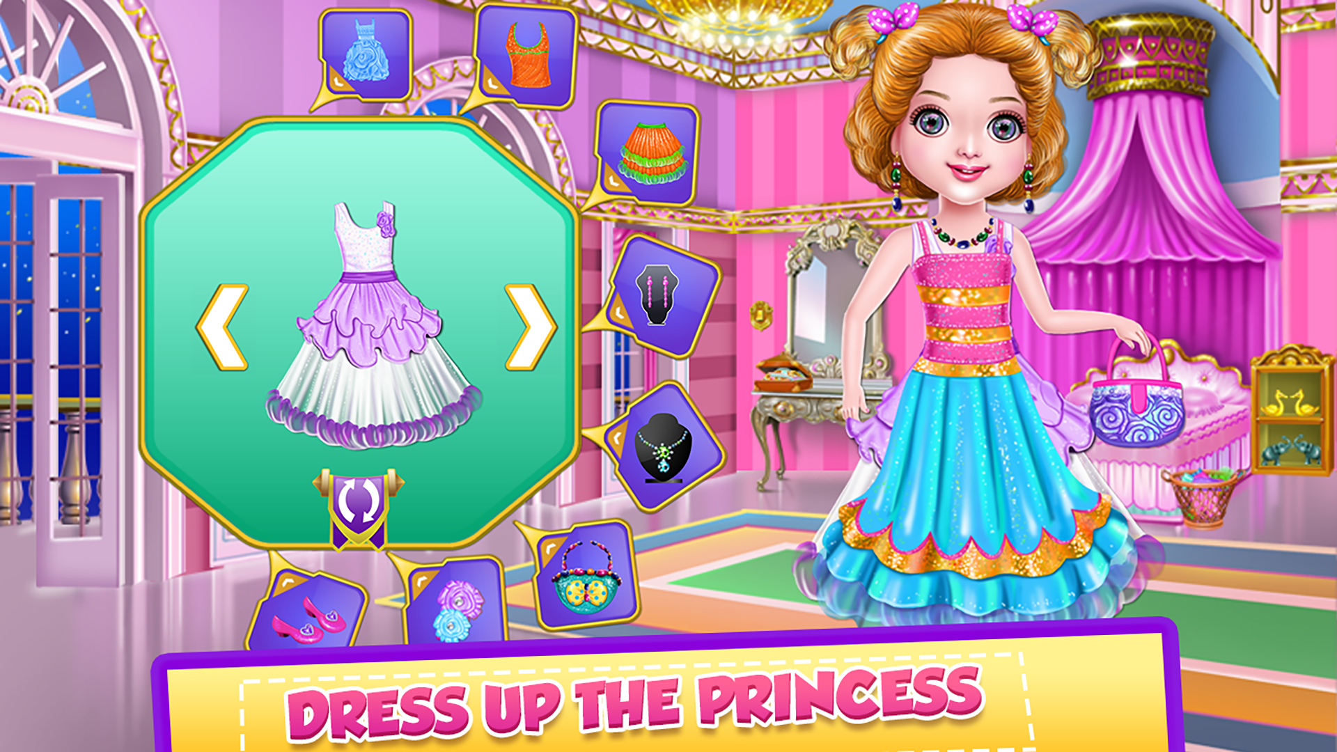 اسکرین شات 5 برنامه Little Princess Castle Room