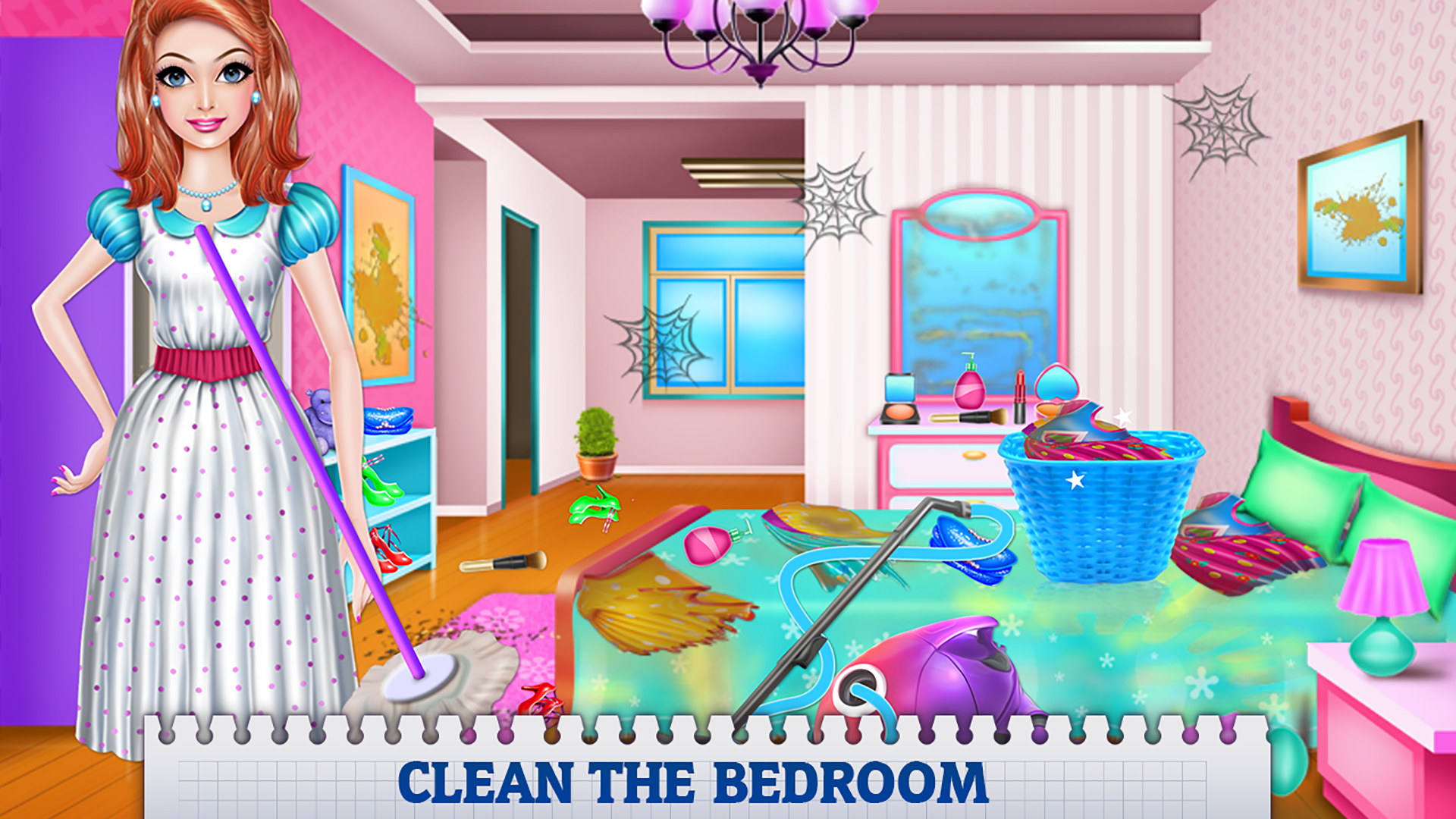 اسکرین شات 2 بازی Mommy's Laundry Day