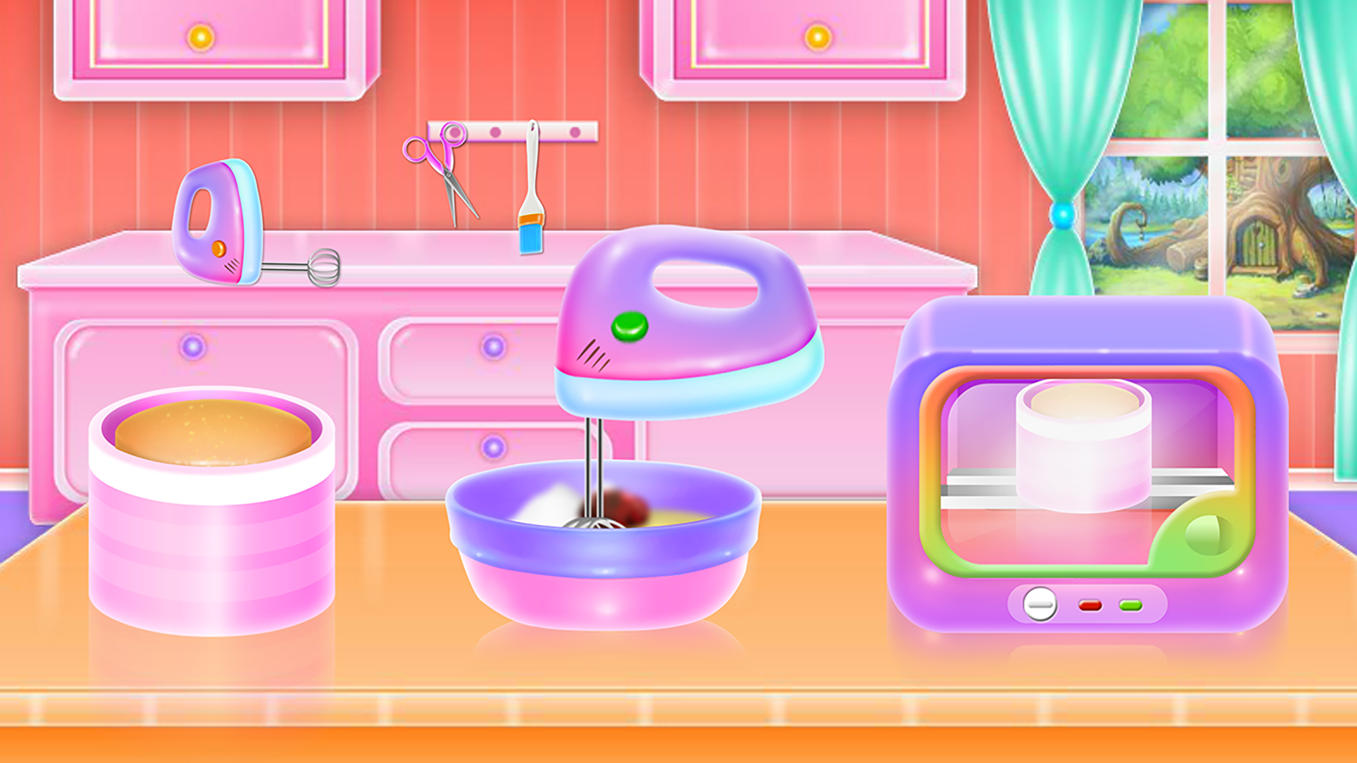 اسکرین شات 4 بازی Unicorn Cake Cooking