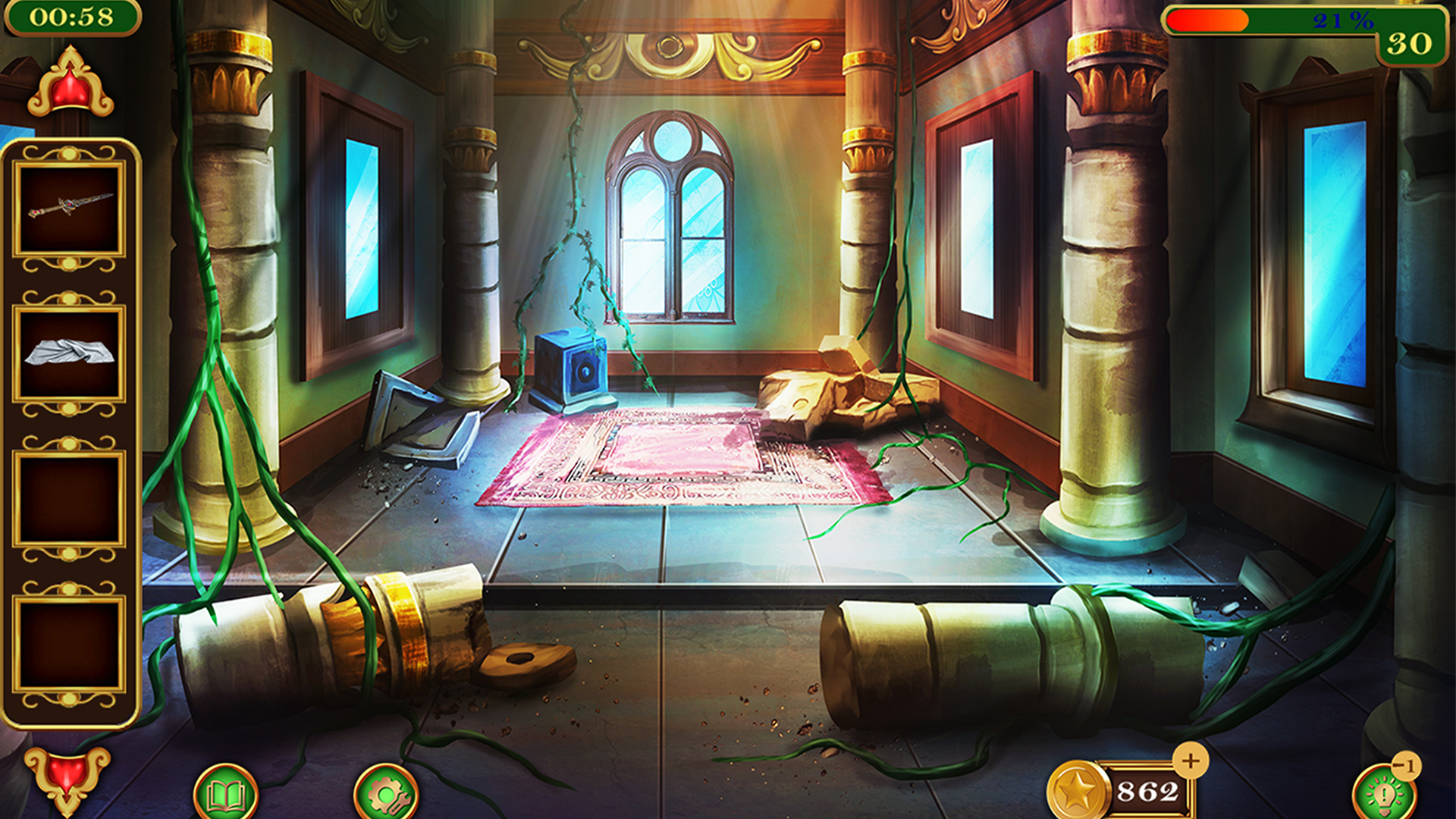 اسکرین شات 3 بازی Room Escape - Moustache King