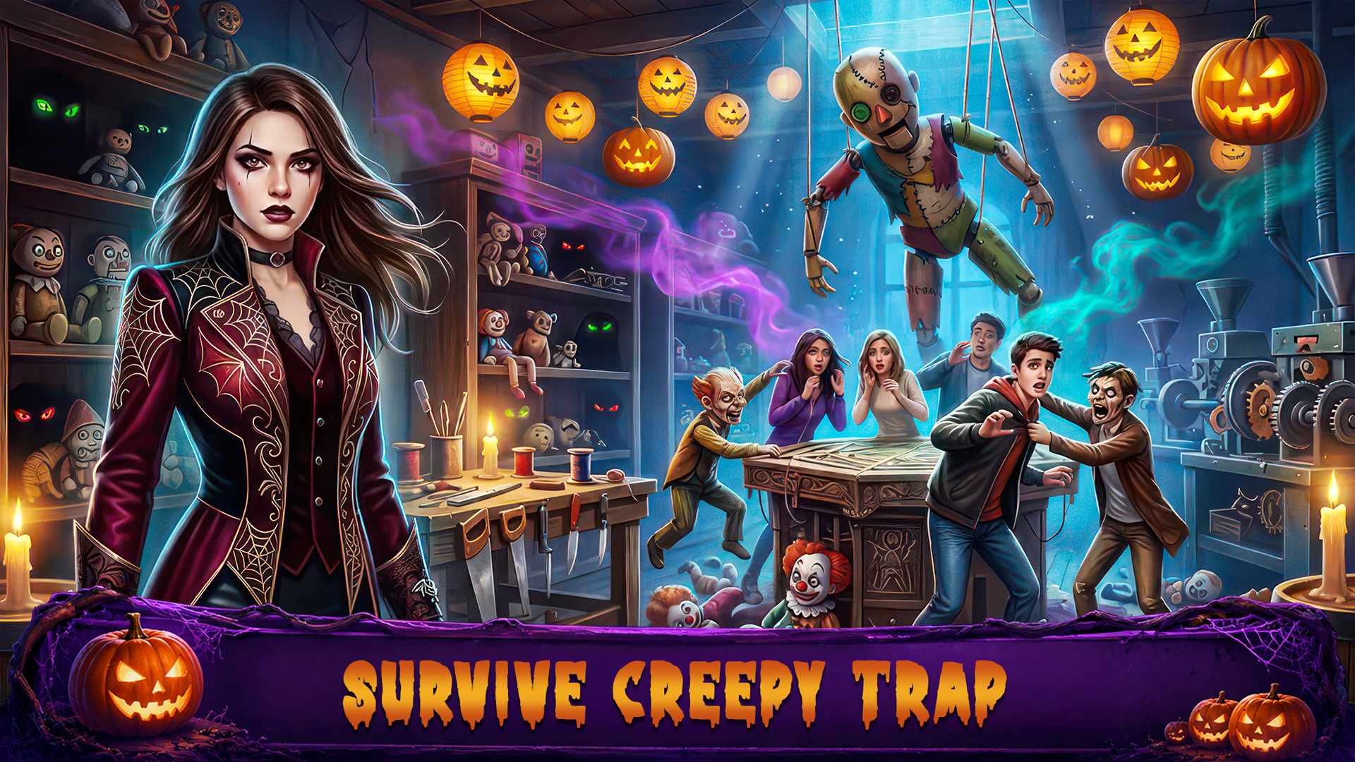 اسکرین شات 3 بازی Halloween Room: Sinister Tales