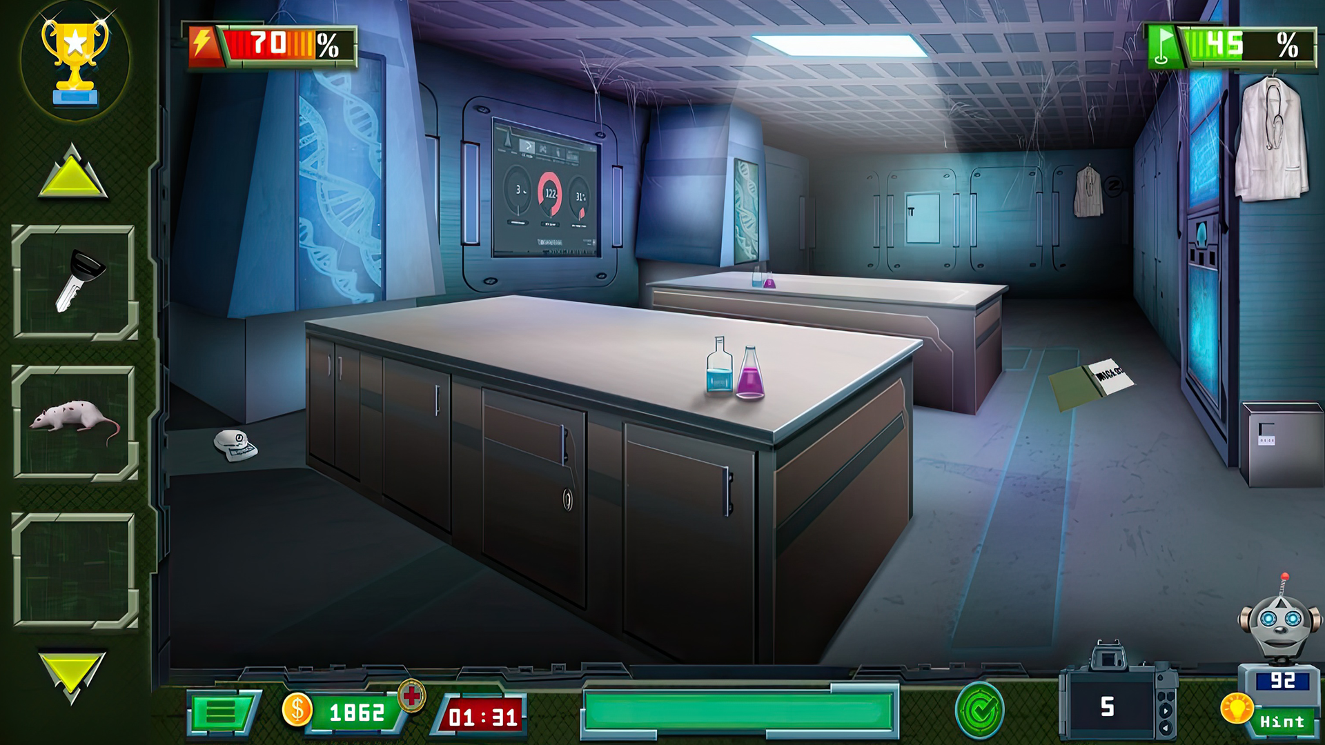 اسکرین شات 5 بازی Escape Room - Pandemic Warrior