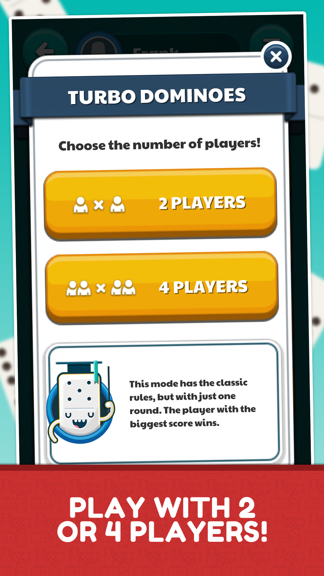 اسکرین شات 4 بازی Dominos Online Jogatina: Game