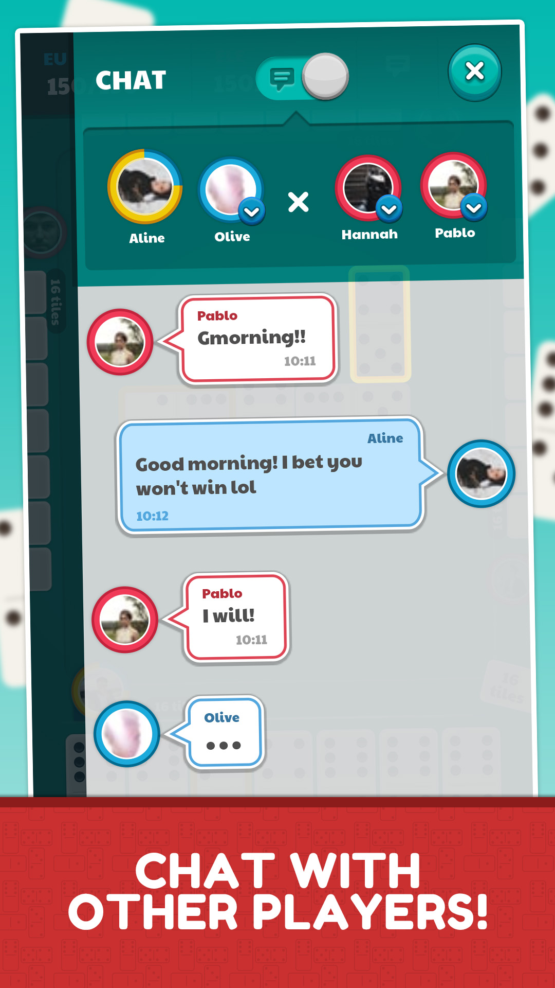 اسکرین شات 6 بازی Dominos Online Jogatina: Game