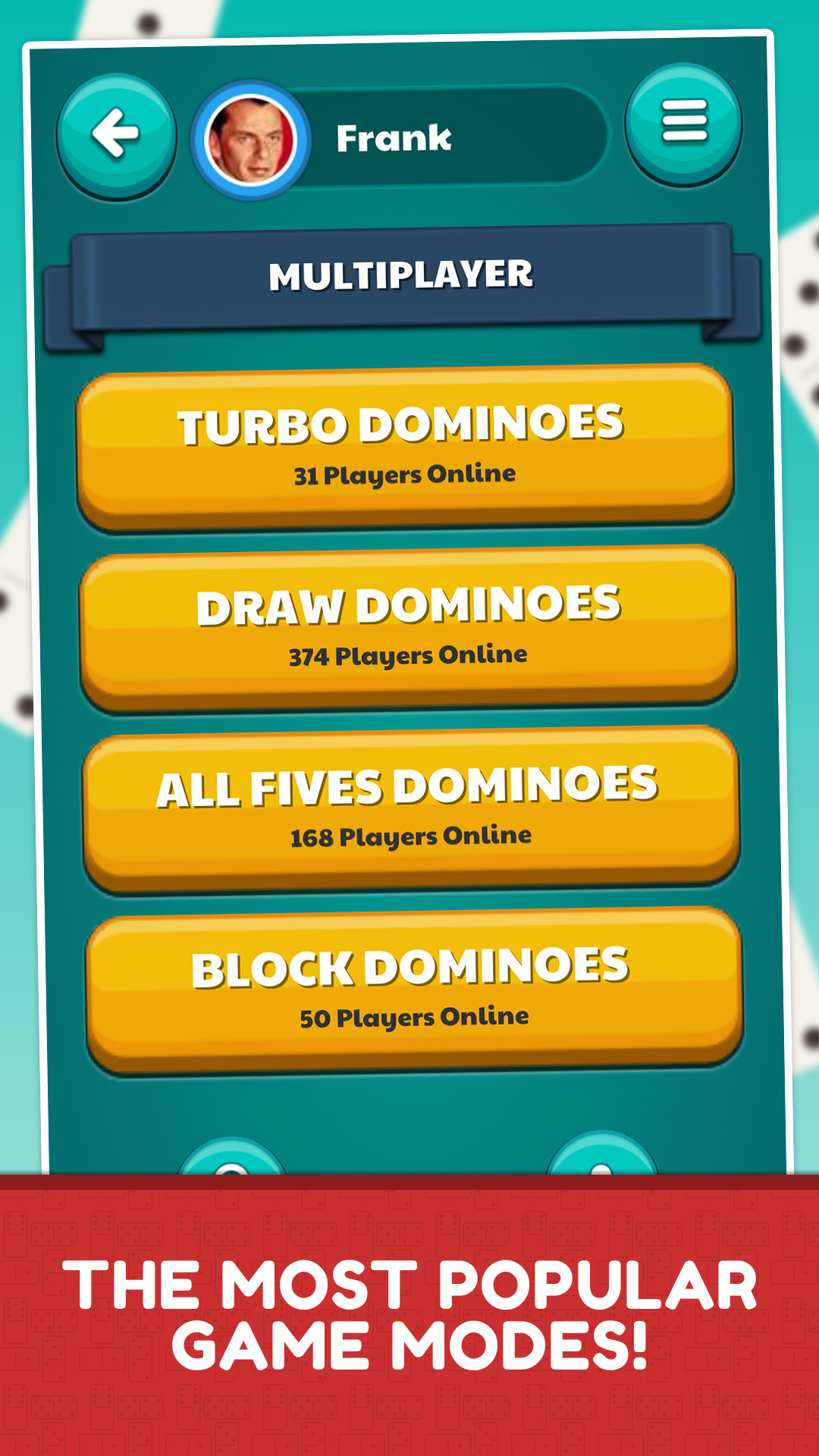 اسکرین شات 2 بازی Dominos Online Jogatina: Game