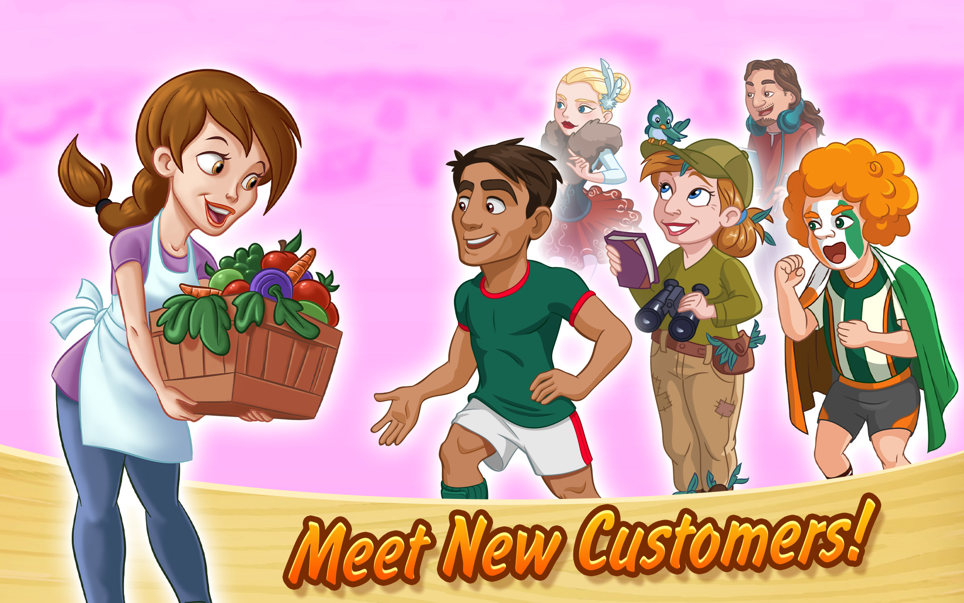 اسکرین شات 7 بازی Kitchen Scramble: Cooking Game