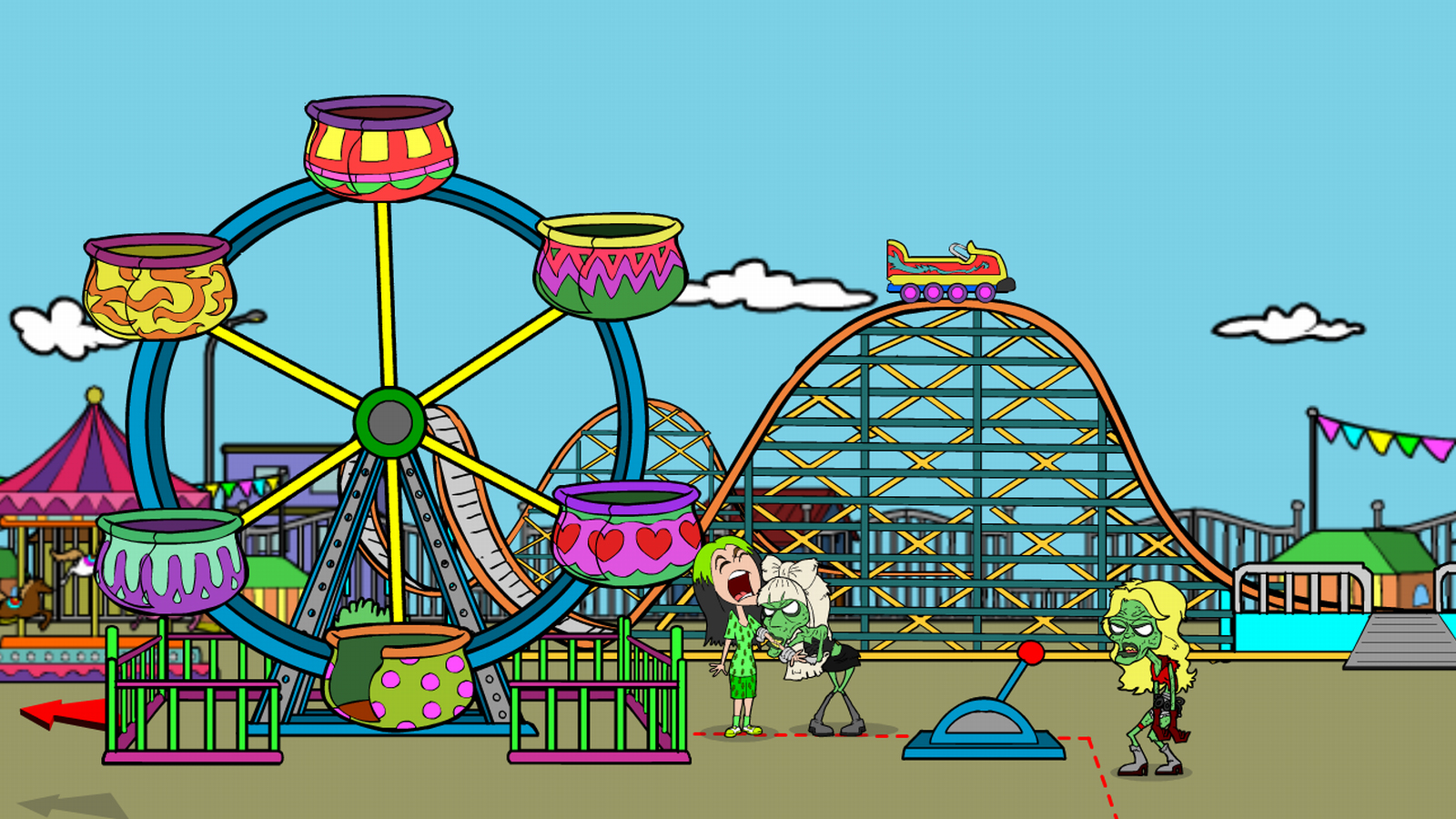 اسکرین شات 5 بازی Billie Zombie Attack