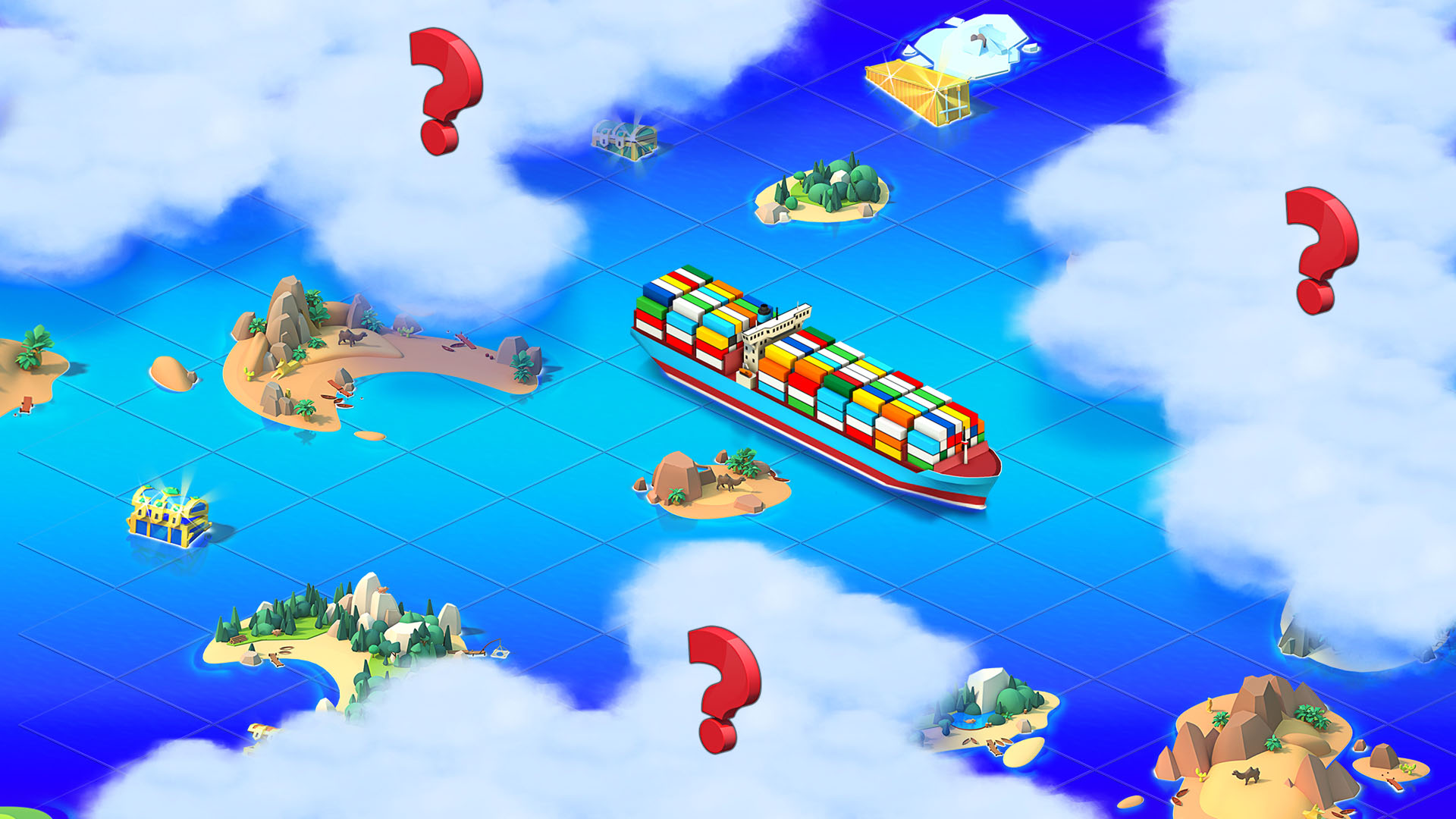 اسکرین شات 7 بازی Sea Port: Cargo Boat Tycoon
