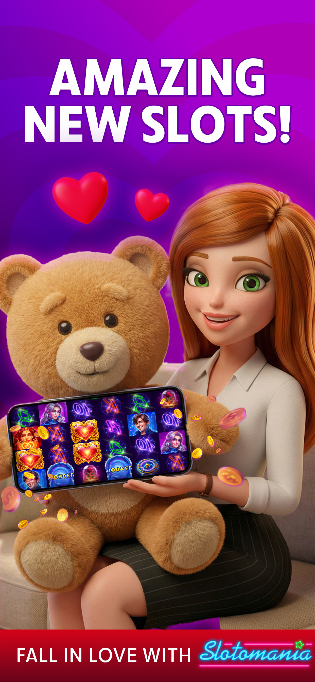 اسکرین شات 4 بازی Slotomania™ Slots Casino Games