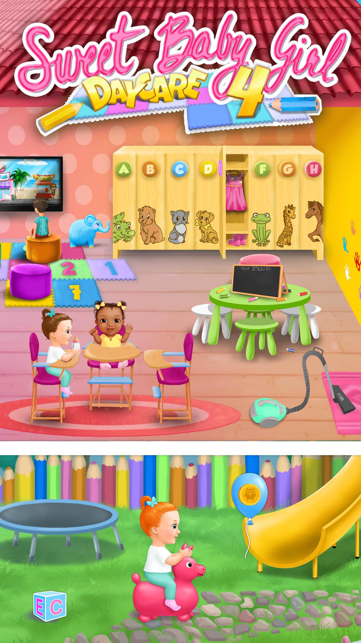 اسکرین شات 1 بازی Sweet Baby Girl Daycare