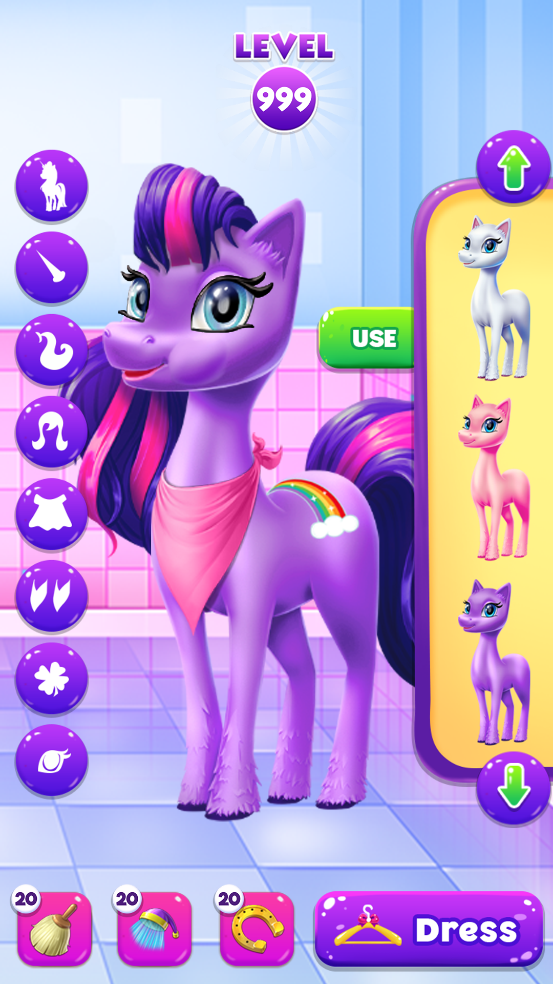 اسکرین شات 3 بازی Magical Unicorn Candy World