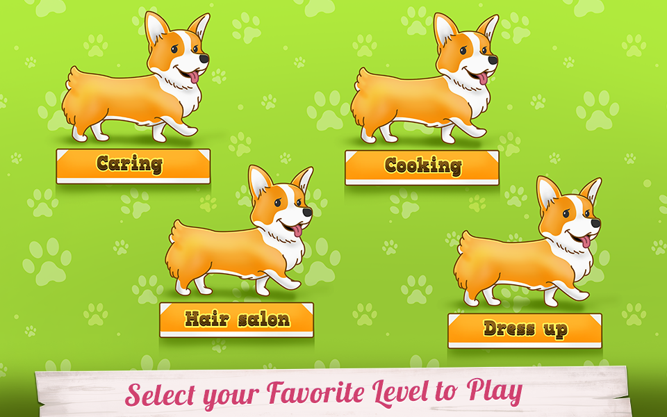 اسکرین شات 2 برنامه Cute Corgis Caring and Dressup