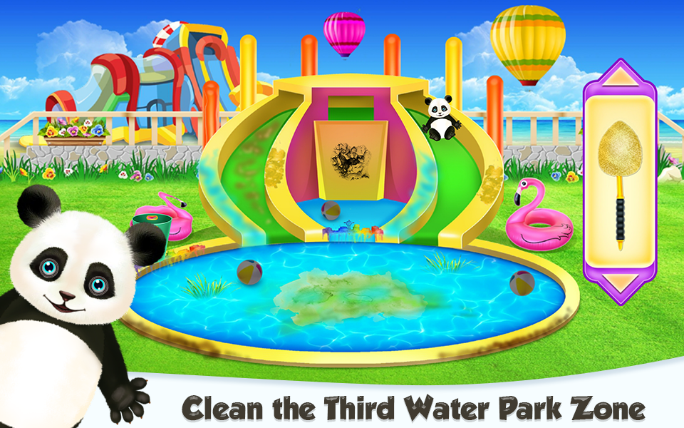 اسکرین شات 7 بازی Water Park Cleaning