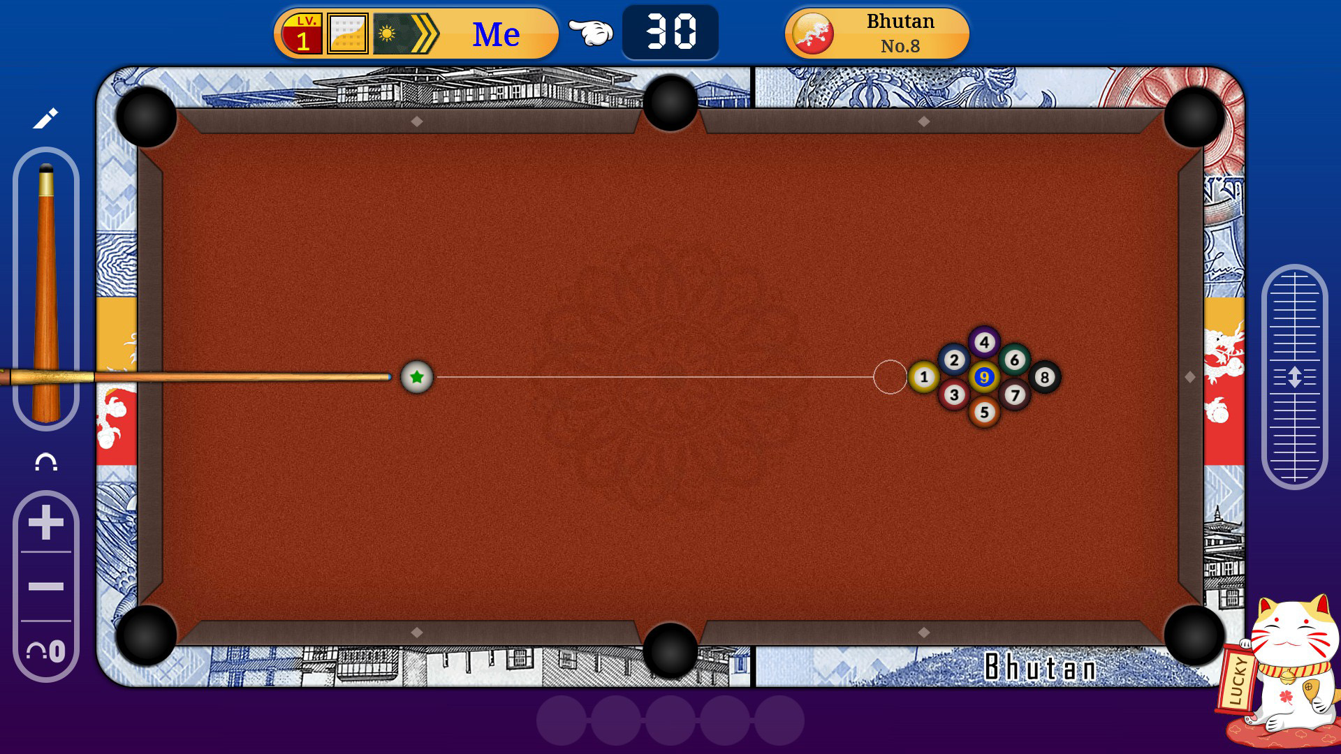 اسکرین شات 2 بازی 8 ball and offline pool