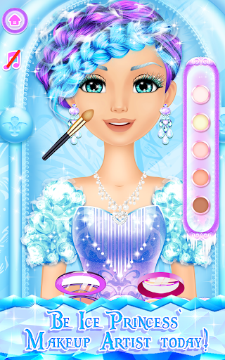 اسکرین شات 4 بازی Ice Princess Makeup