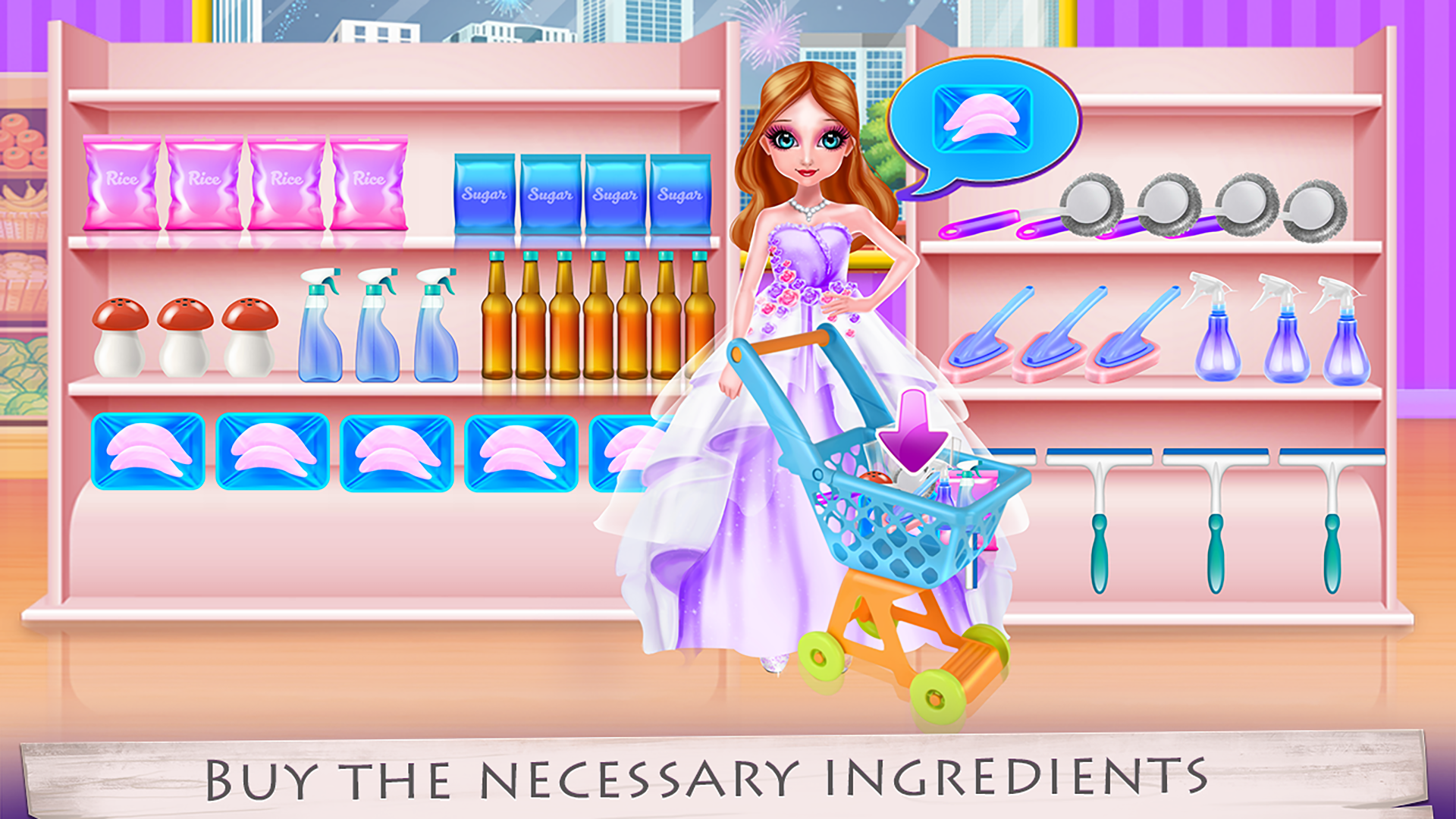 اسکرین شات 3 برنامه Sushi Cooking and Serving