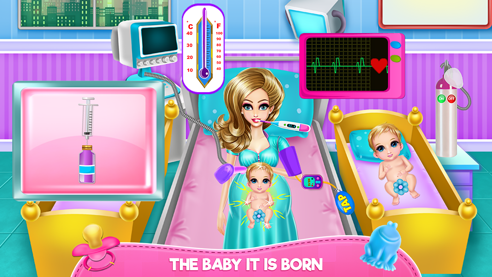 اسکرین شات 3 برنامه NewBorn Twins Caring