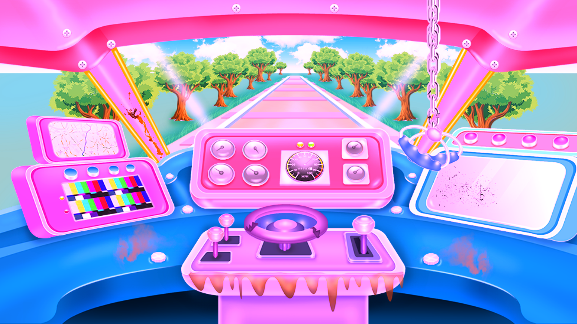 اسکرین شات 1 برنامه Train Cleaning and Fixing