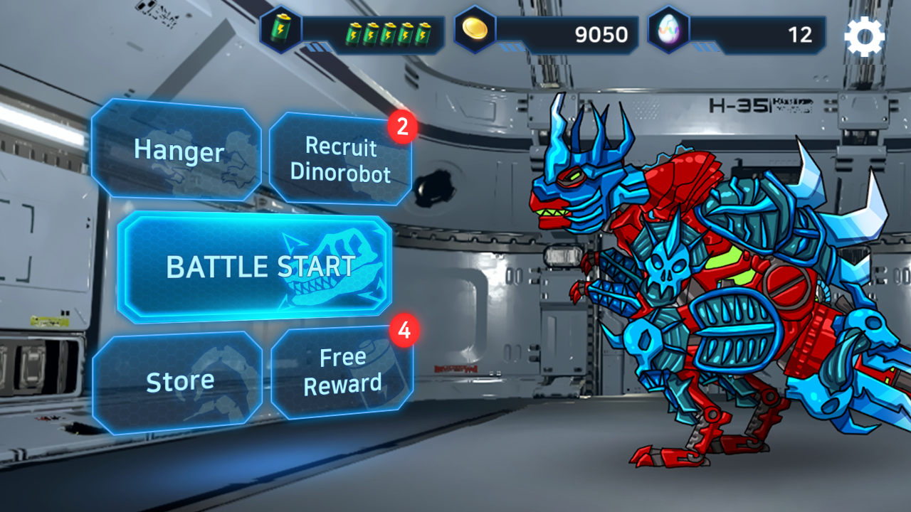اسکرین شات 6 بازی Dino Robot Battle Field: War