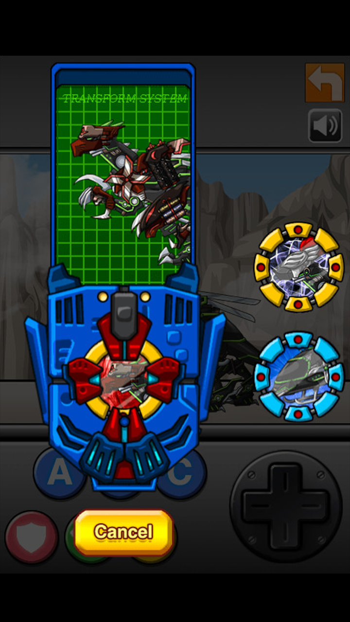 اسکرین شات 1 بازی Transform Dino Robot: dinosaur