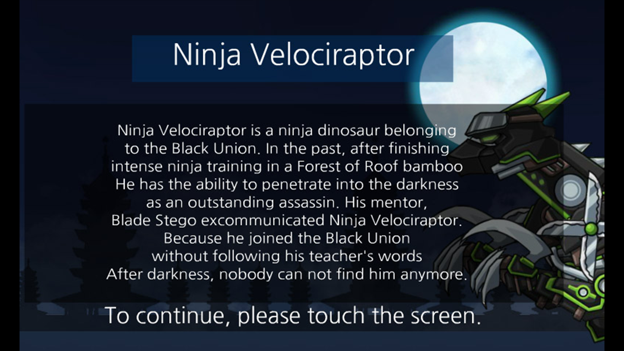 اسکرین شات 1 بازی Ninja Velociraptor- Dino Robot