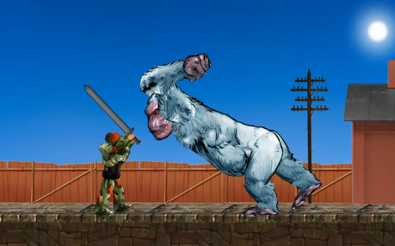 اسکرین شات 1 بازی Yeti Rampage