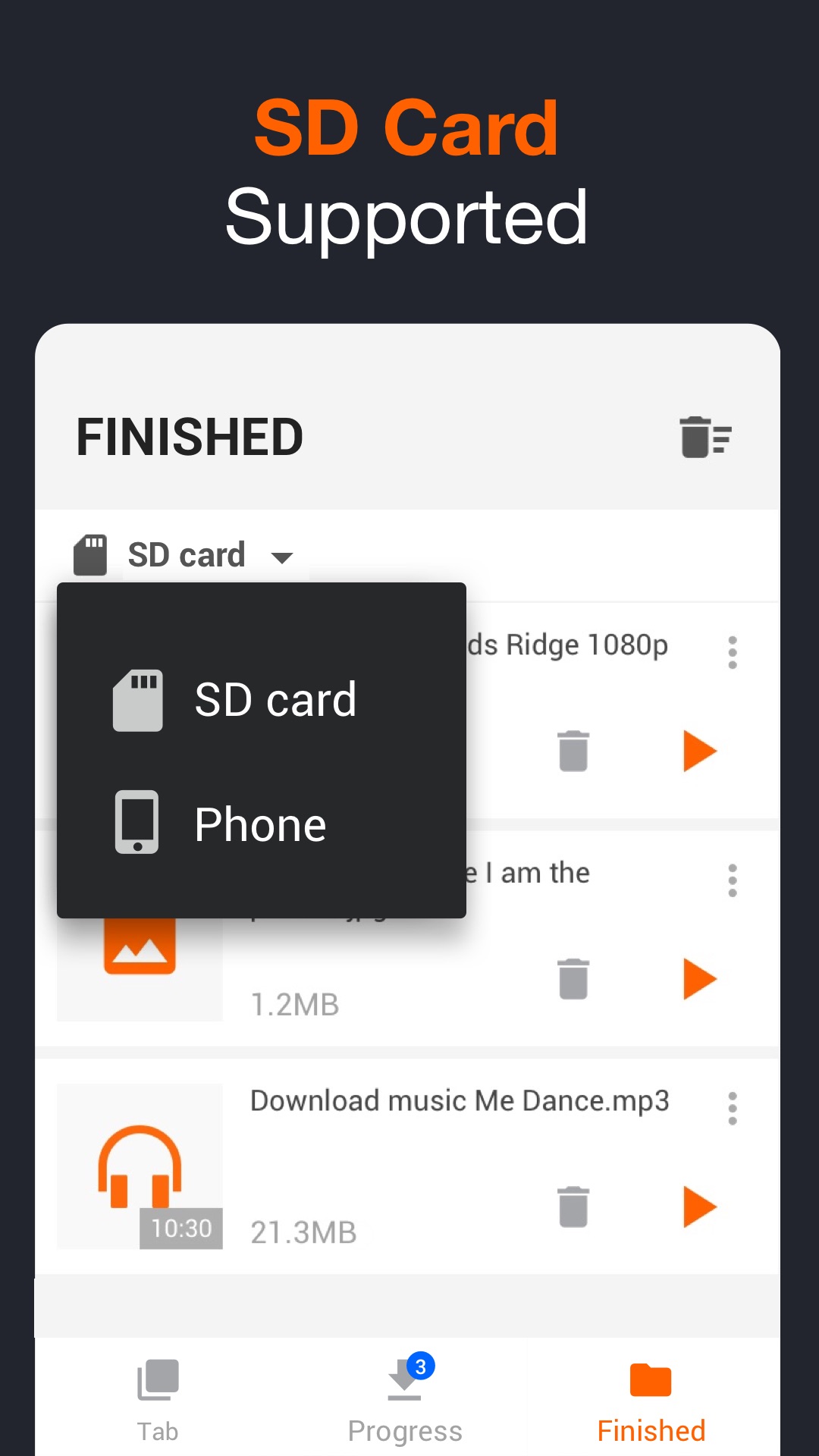 اسکرین شات 7 برنامه All Video Downloader