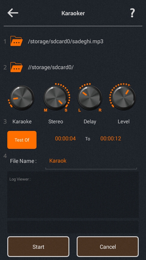 اسکرین شات 12 برنامه Ampeg (جعبه ابزار ویدئویی و صوتی)