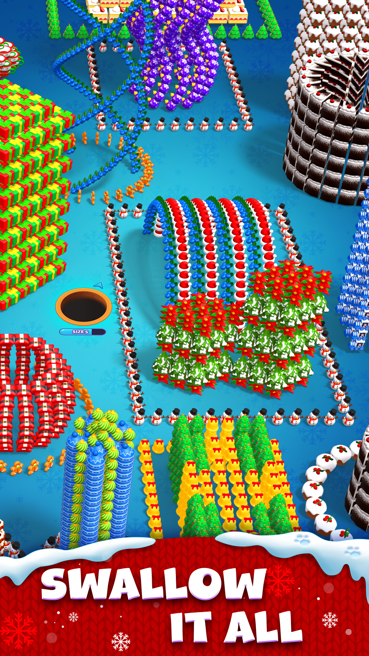 اسکرین شات 2 بازی Hole Em All: Black Hole Games