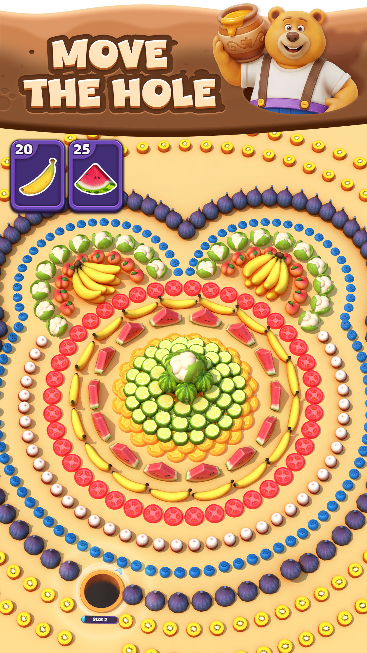 اسکرین شات 1 بازی Hole Em All: Collect Master