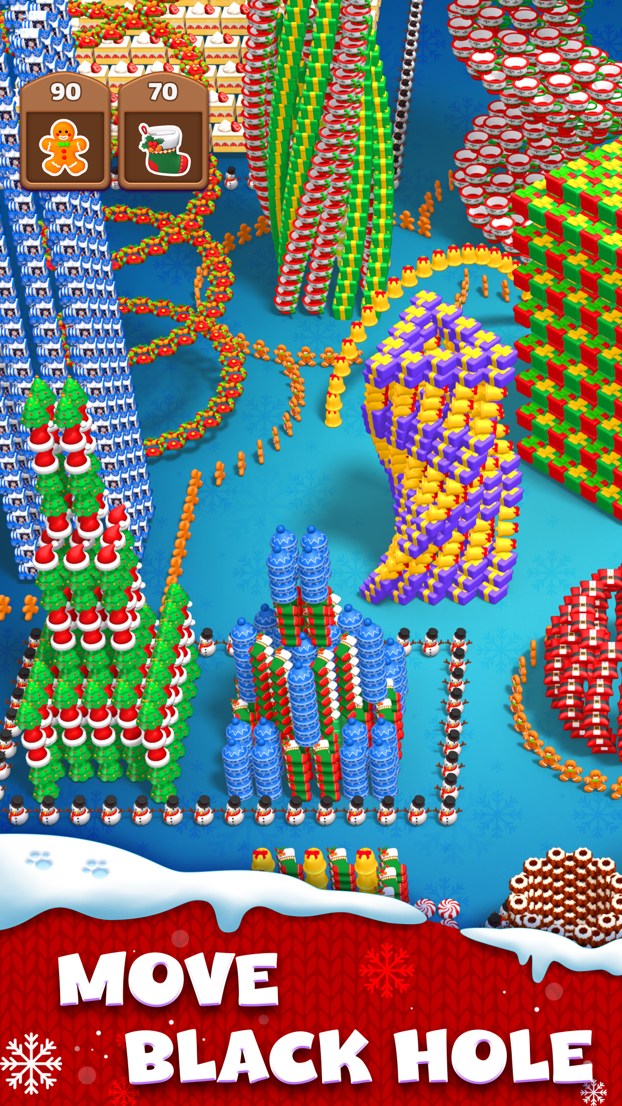 اسکرین شات 1 بازی Hole Em All: Black Hole Games