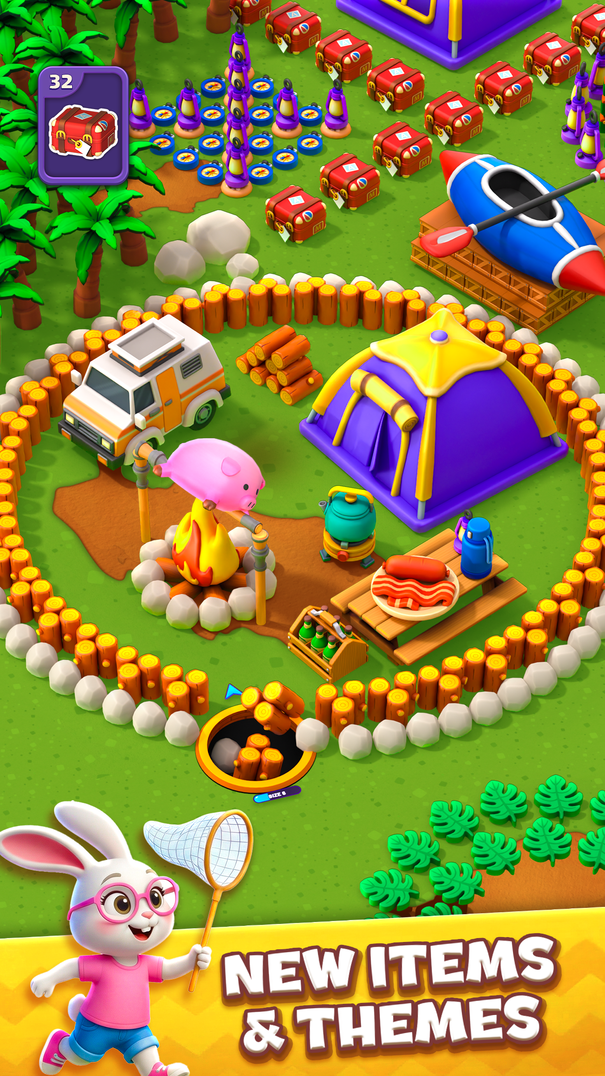 اسکرین شات 4 بازی Hole Em All: Black Hole Games