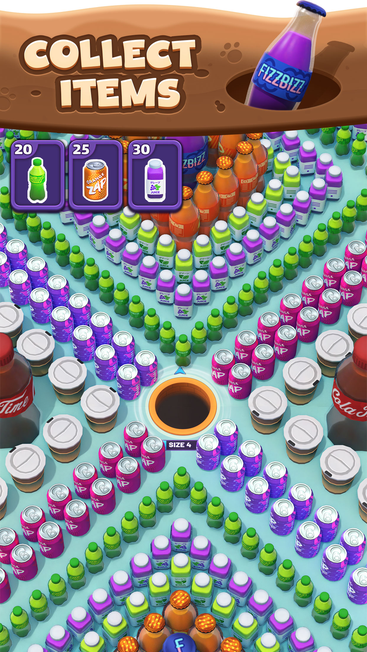 اسکرین شات 6 بازی Hole Em All: Collect Master