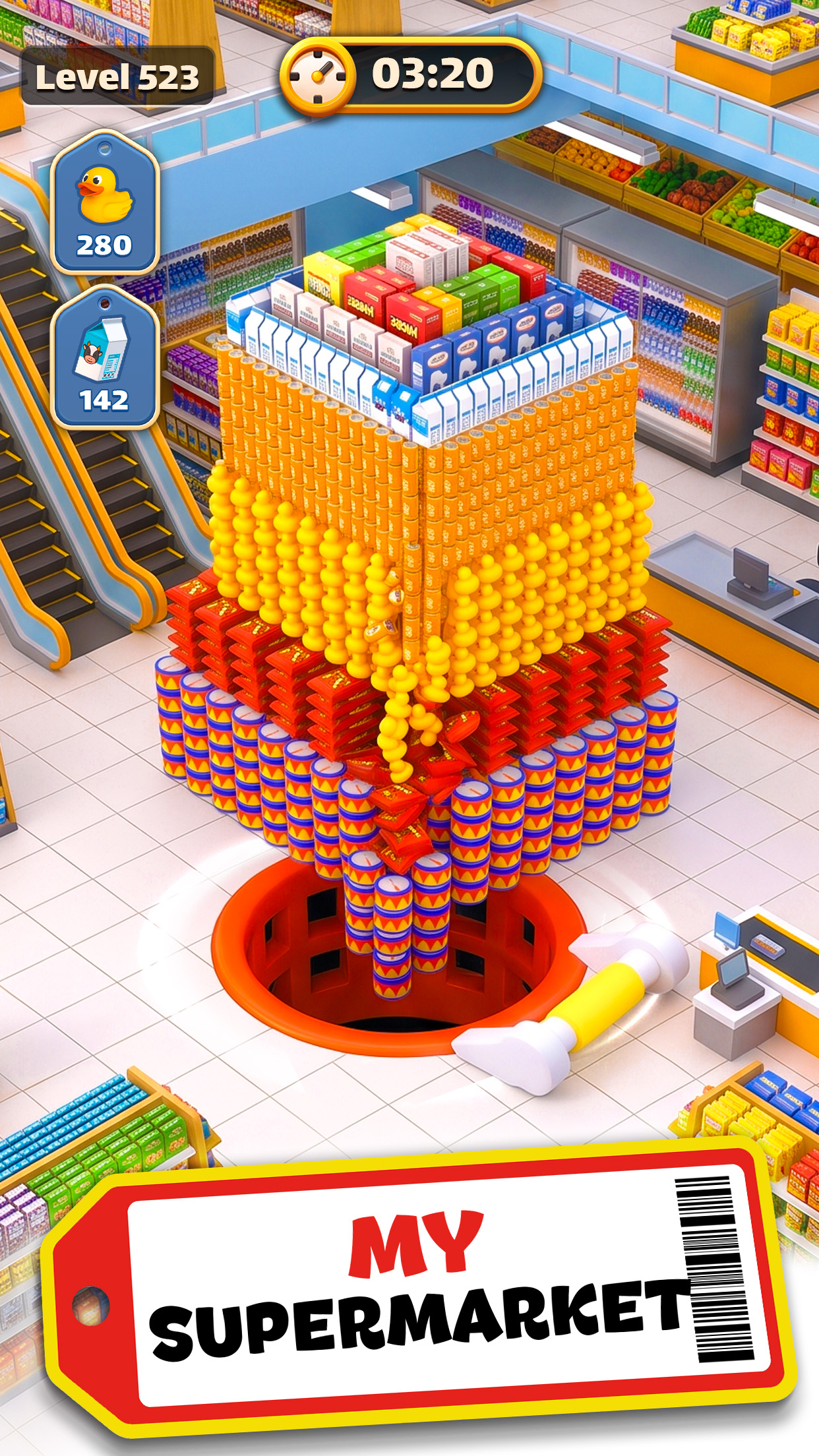 اسکرین شات 2 بازی Goods Hunt - Hole It All