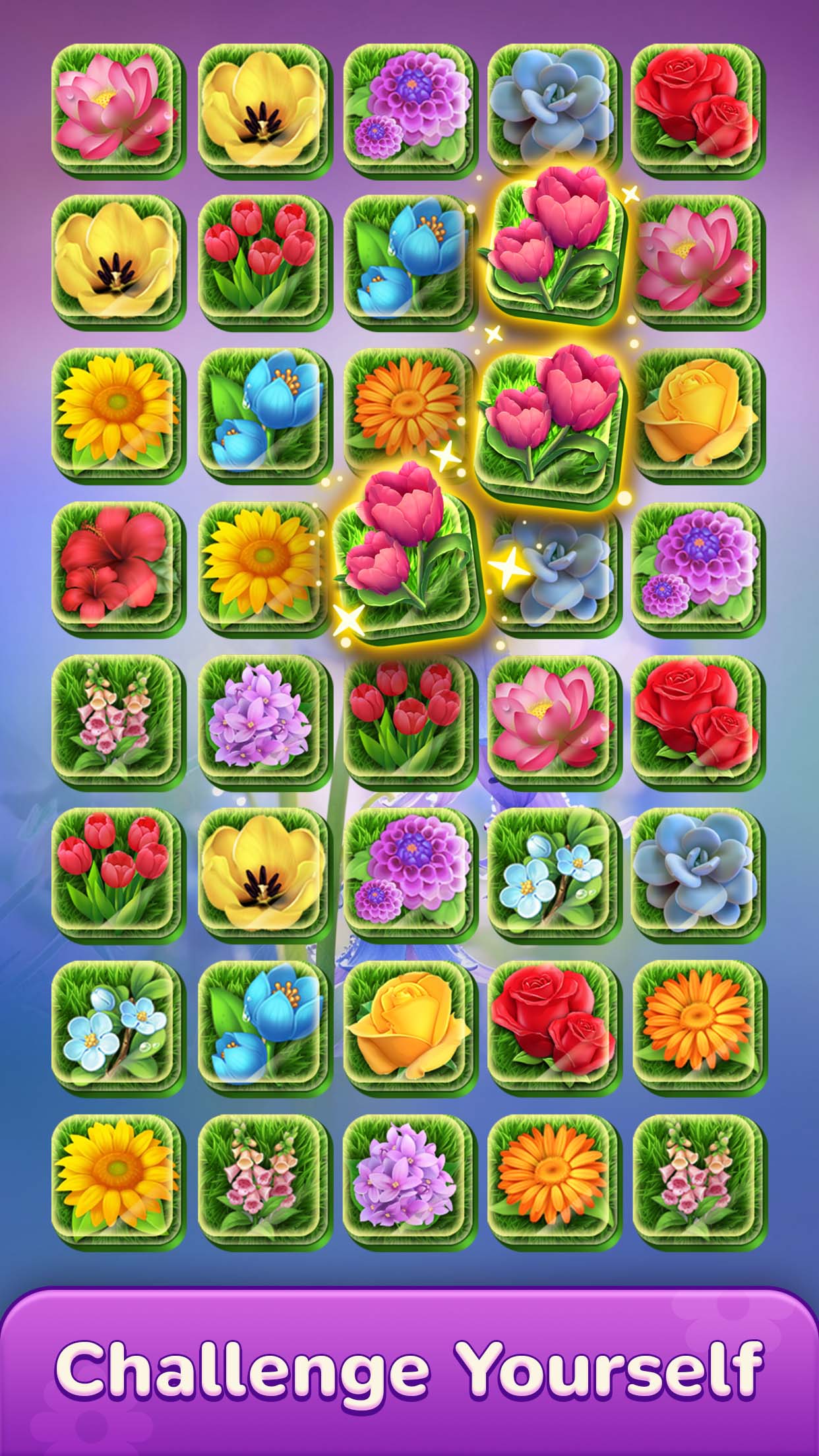 اسکرین شات 3 بازی Blossom Master: Tile Matching