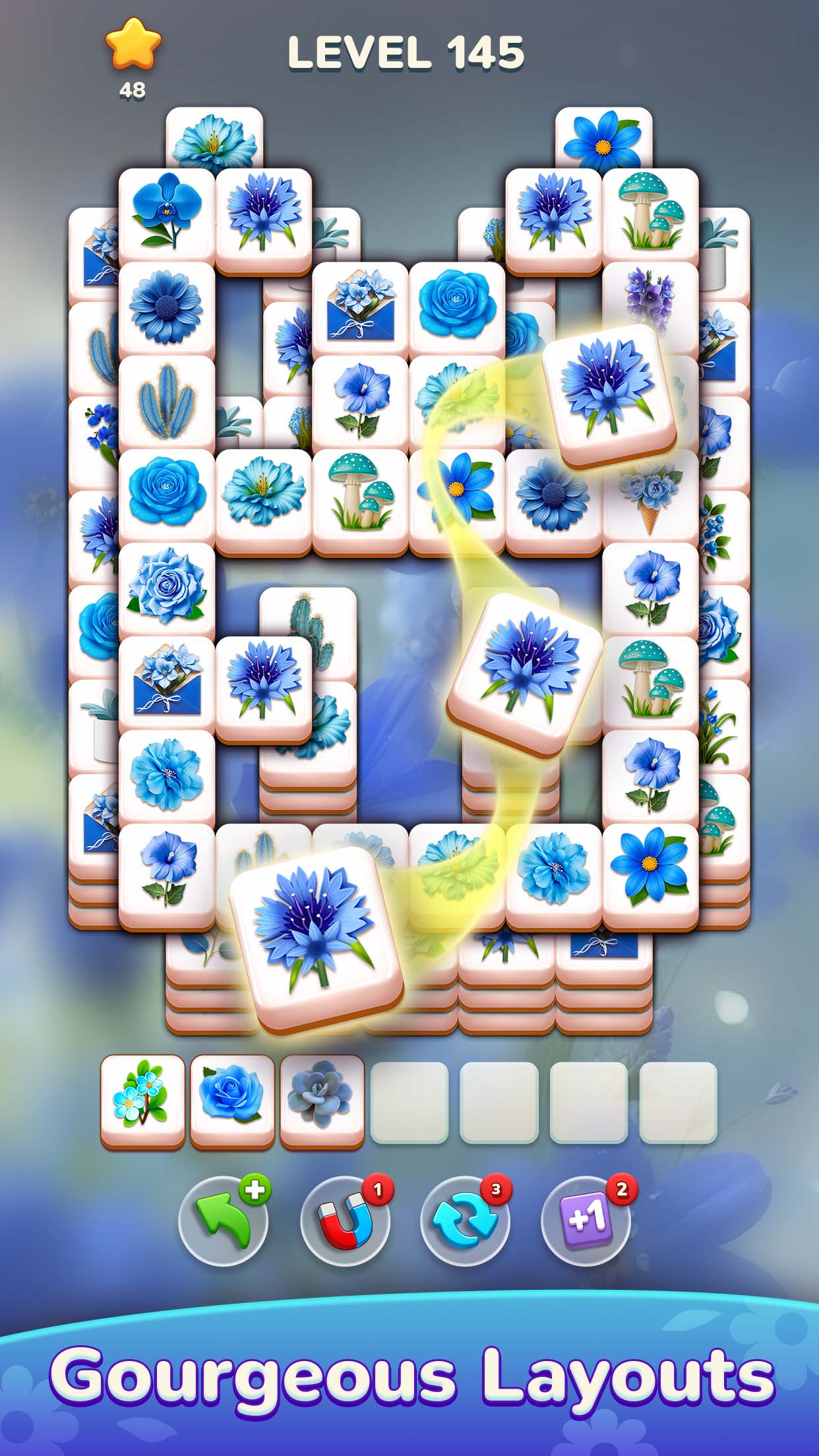 اسکرین شات 4 بازی Blossom Master: Tile Matching