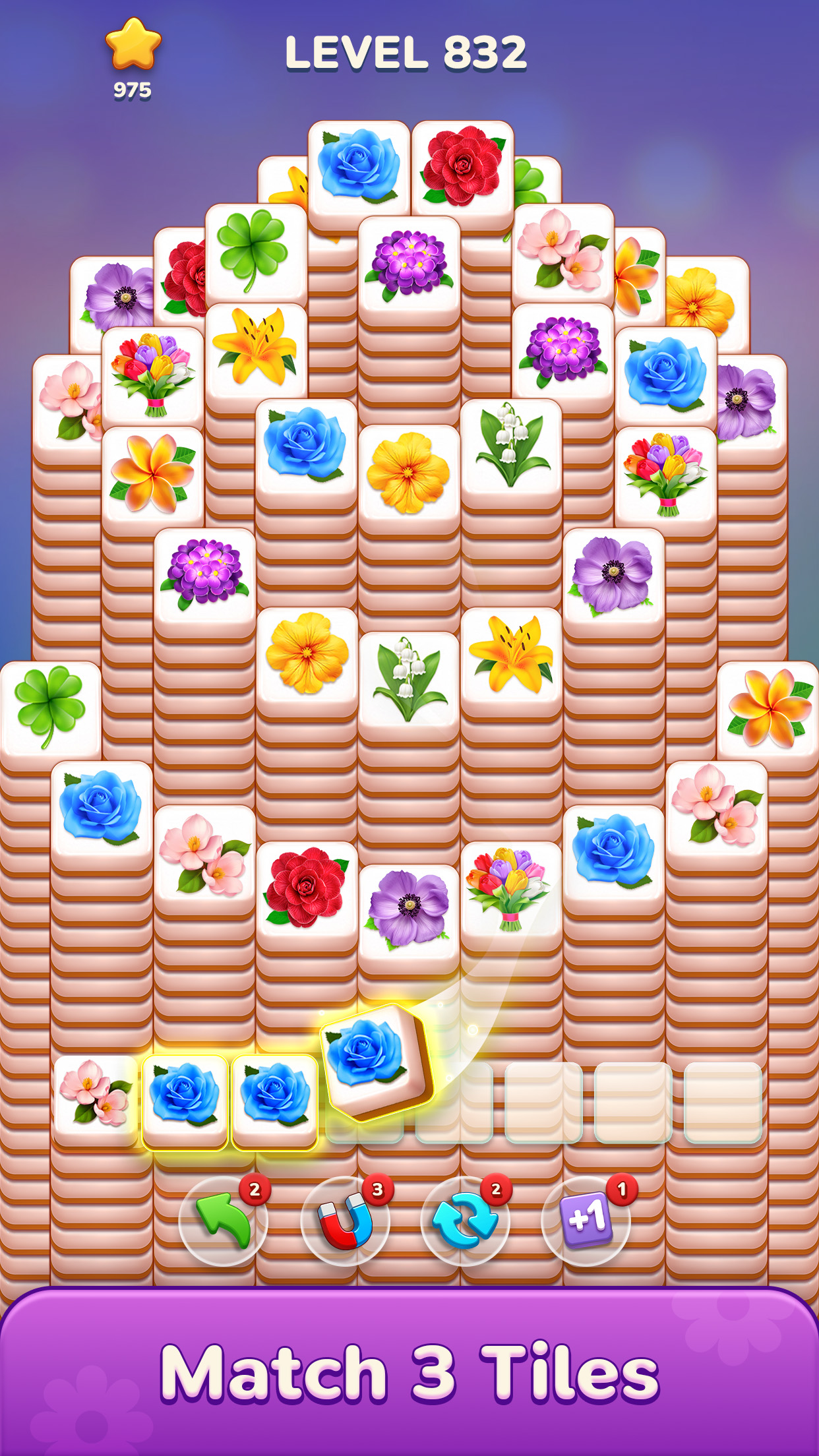 اسکرین شات 1 بازی Blossom Master: Tile Matching