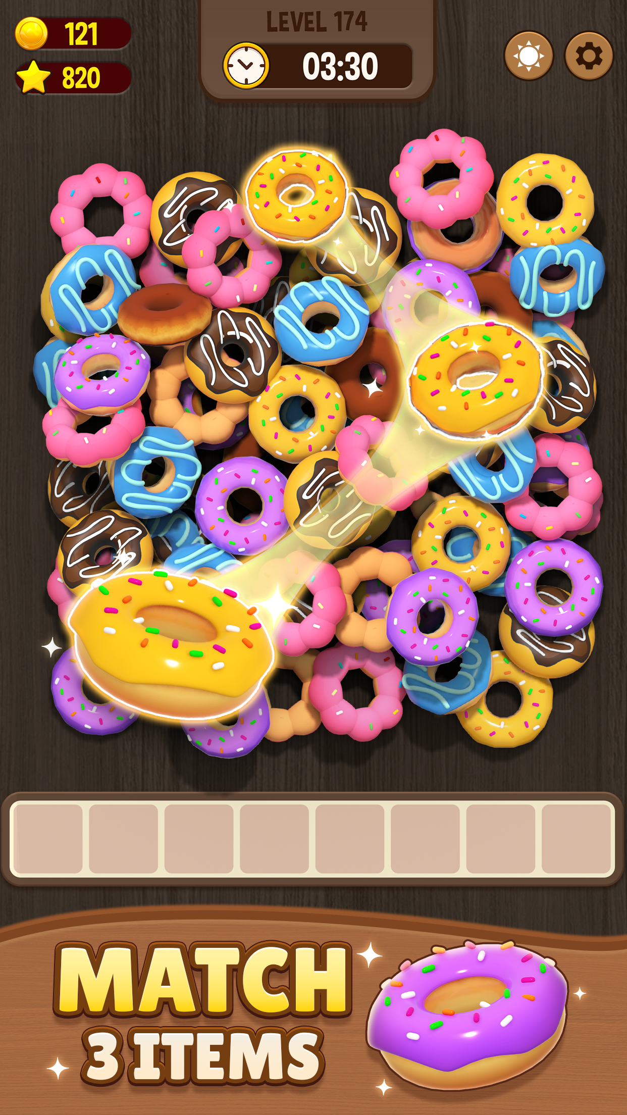 اسکرین شات 1 بازی Match Triple 3D: Matching tile