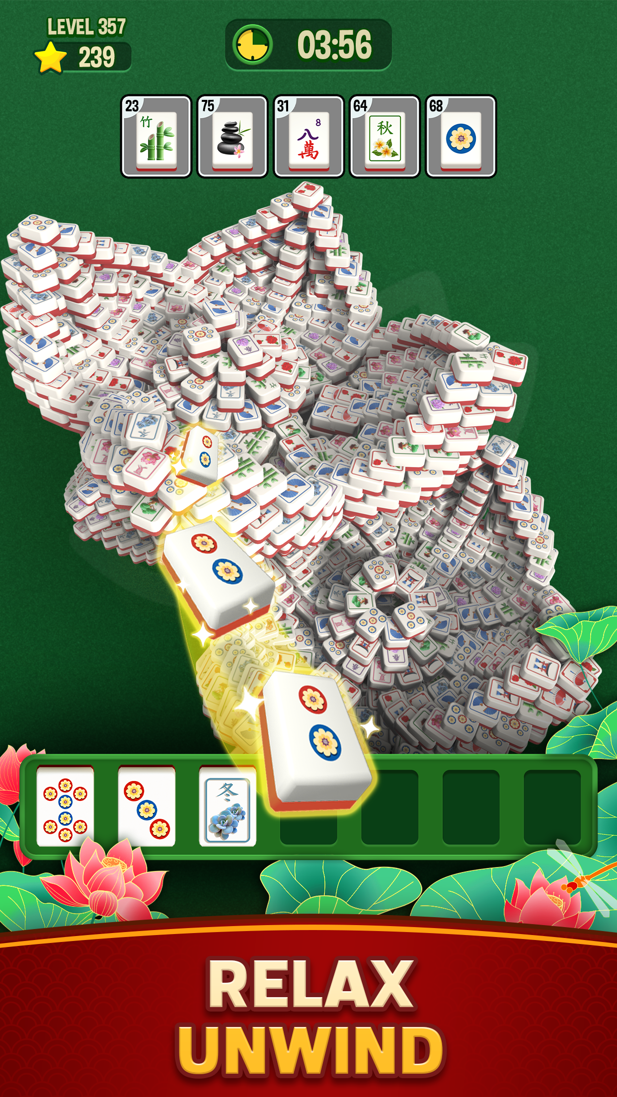 اسکرین شات 1 بازی Mahjong Triple 3D - Tile Match