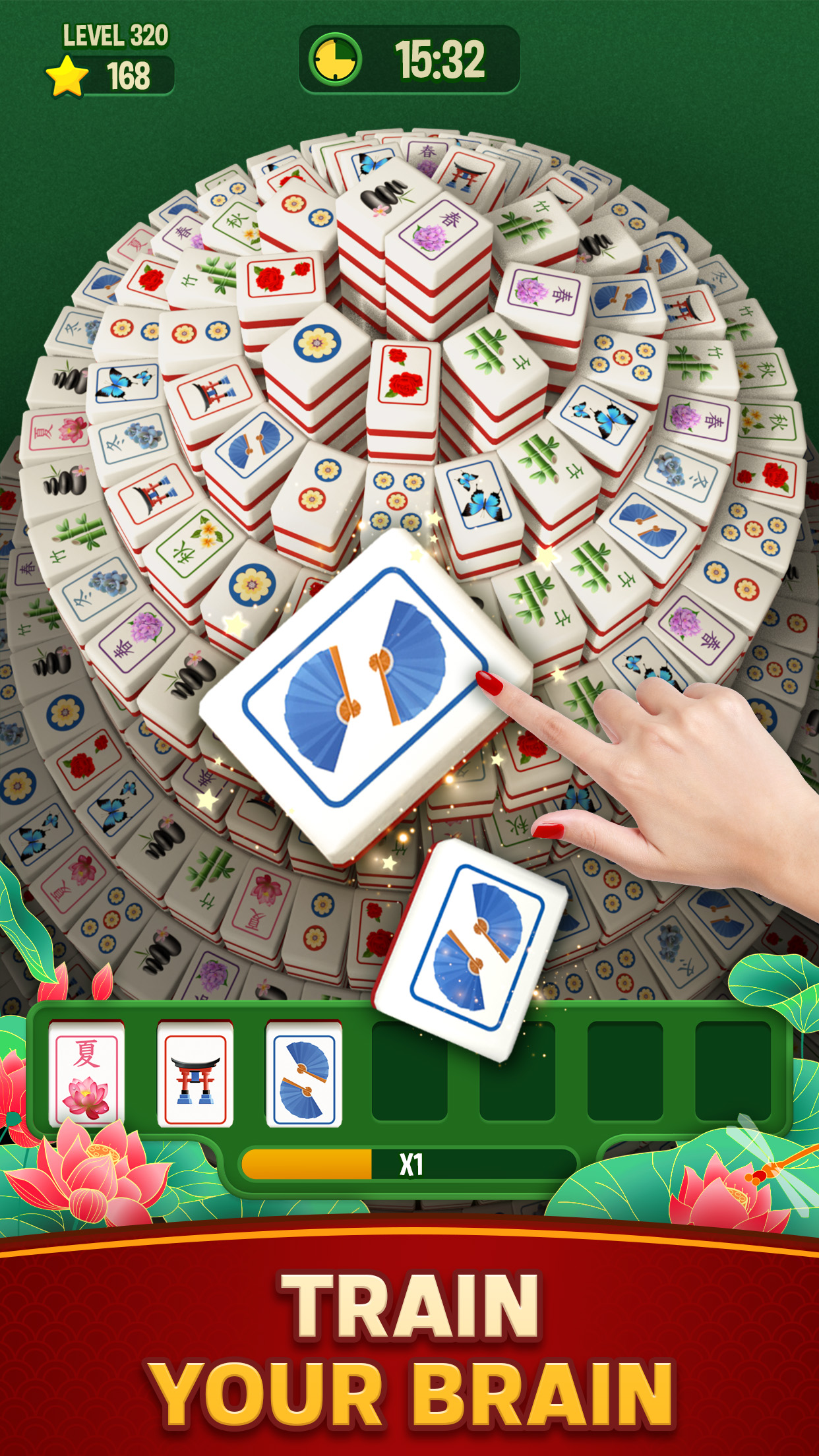 اسکرین شات 2 بازی Mahjong Triple 3D - Tile Match