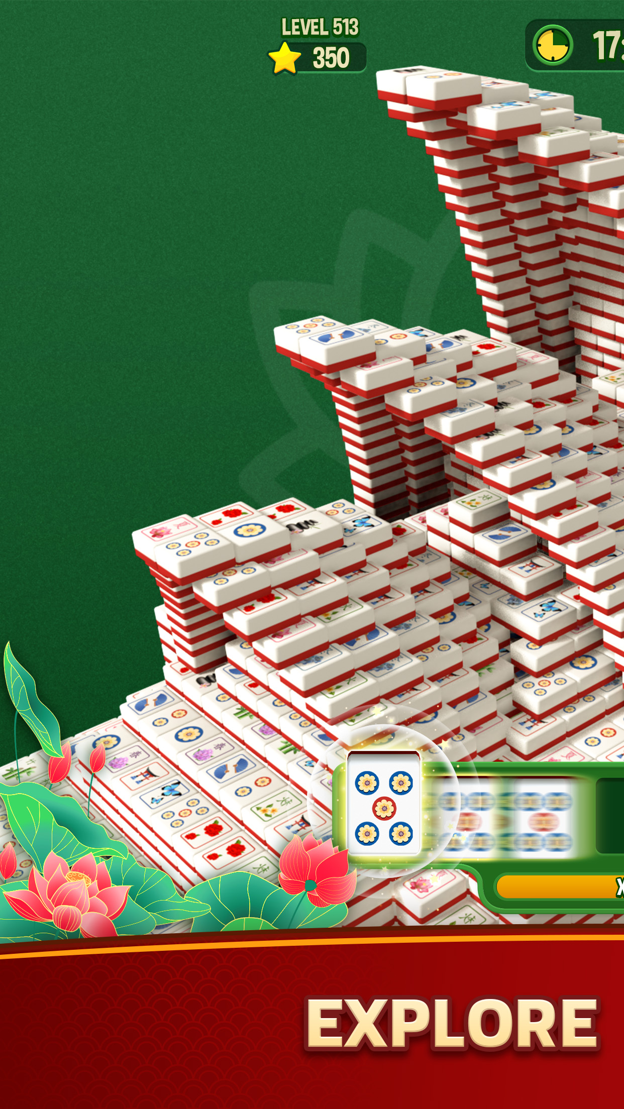 اسکرین شات 3 بازی Mahjong Triple 3D - Tile Match