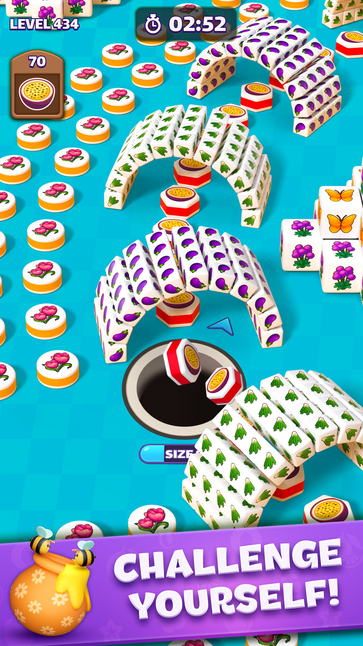 اسکرین شات 6 بازی Tiles in Hole: Black Hole