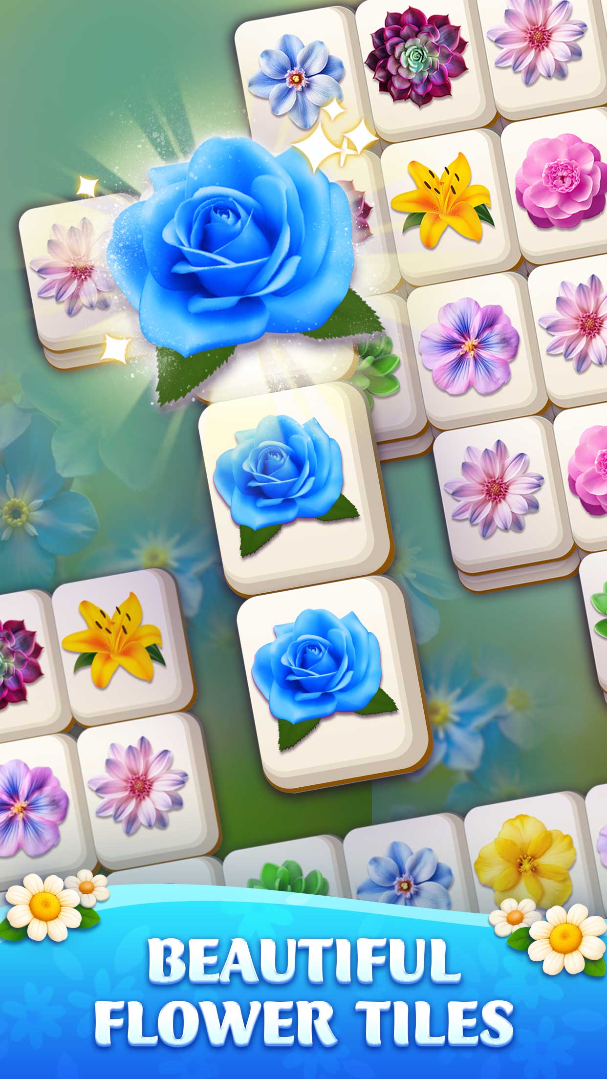 اسکرین شات 4 بازی Zen Blossom: Flower Tile Match