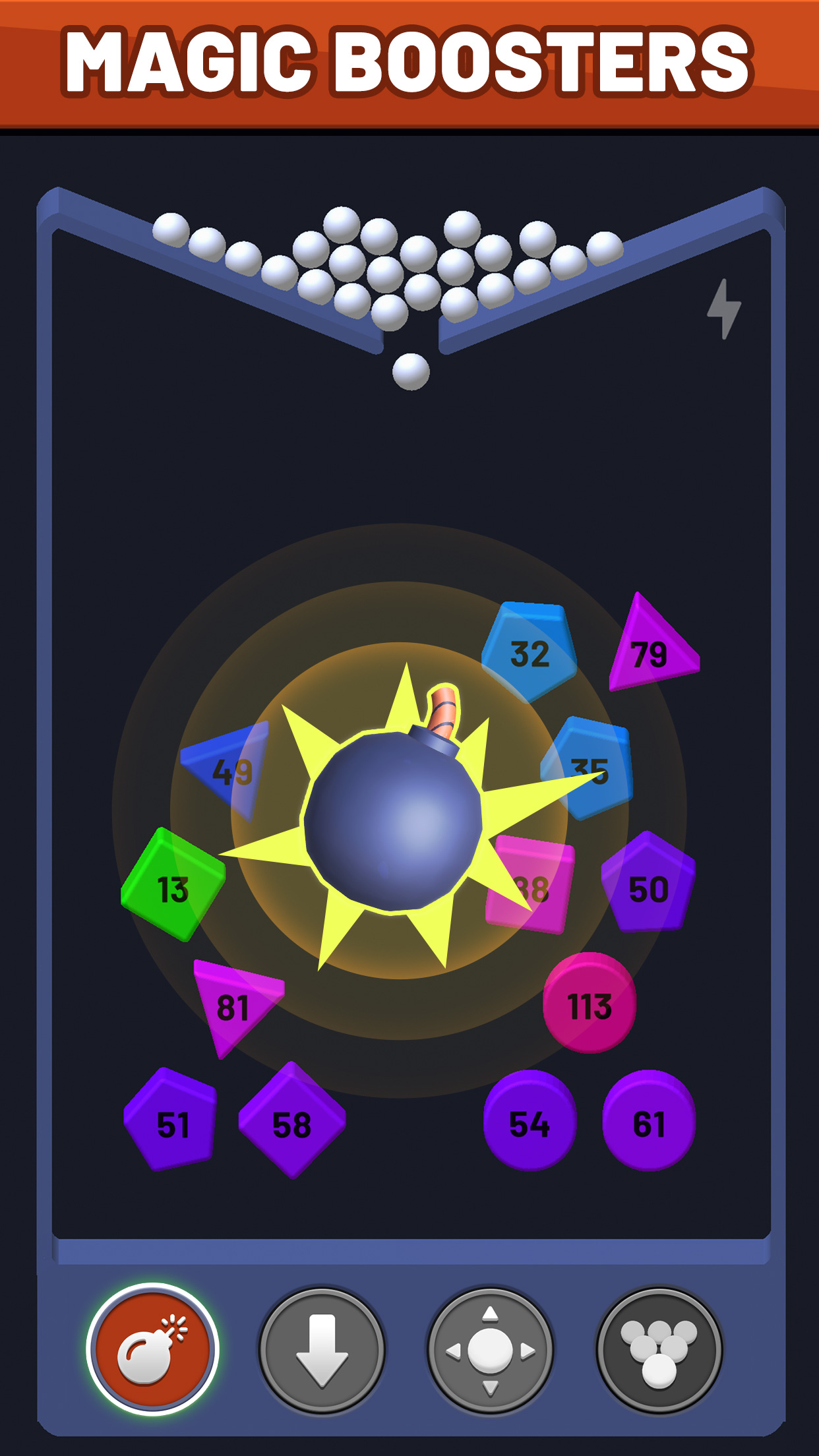 اسکرین شات 1 بازی Drop Ball 3D - Bricks Breaker