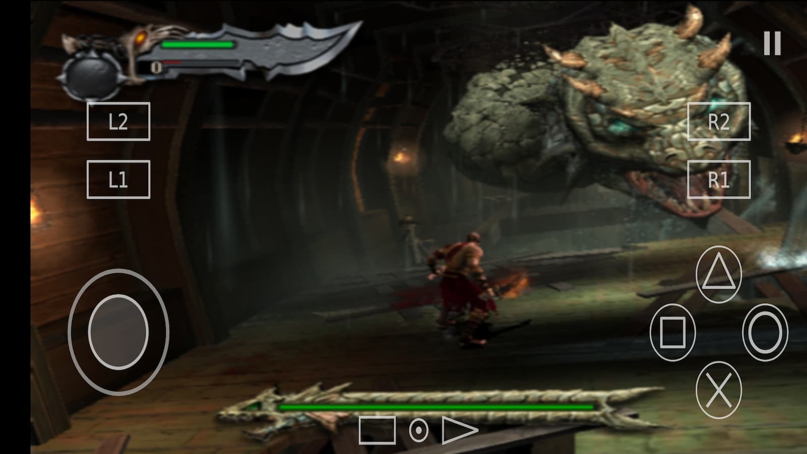 اسکرین شات 5 بازی شبیه ساز خدای جنگ 1 دوبله