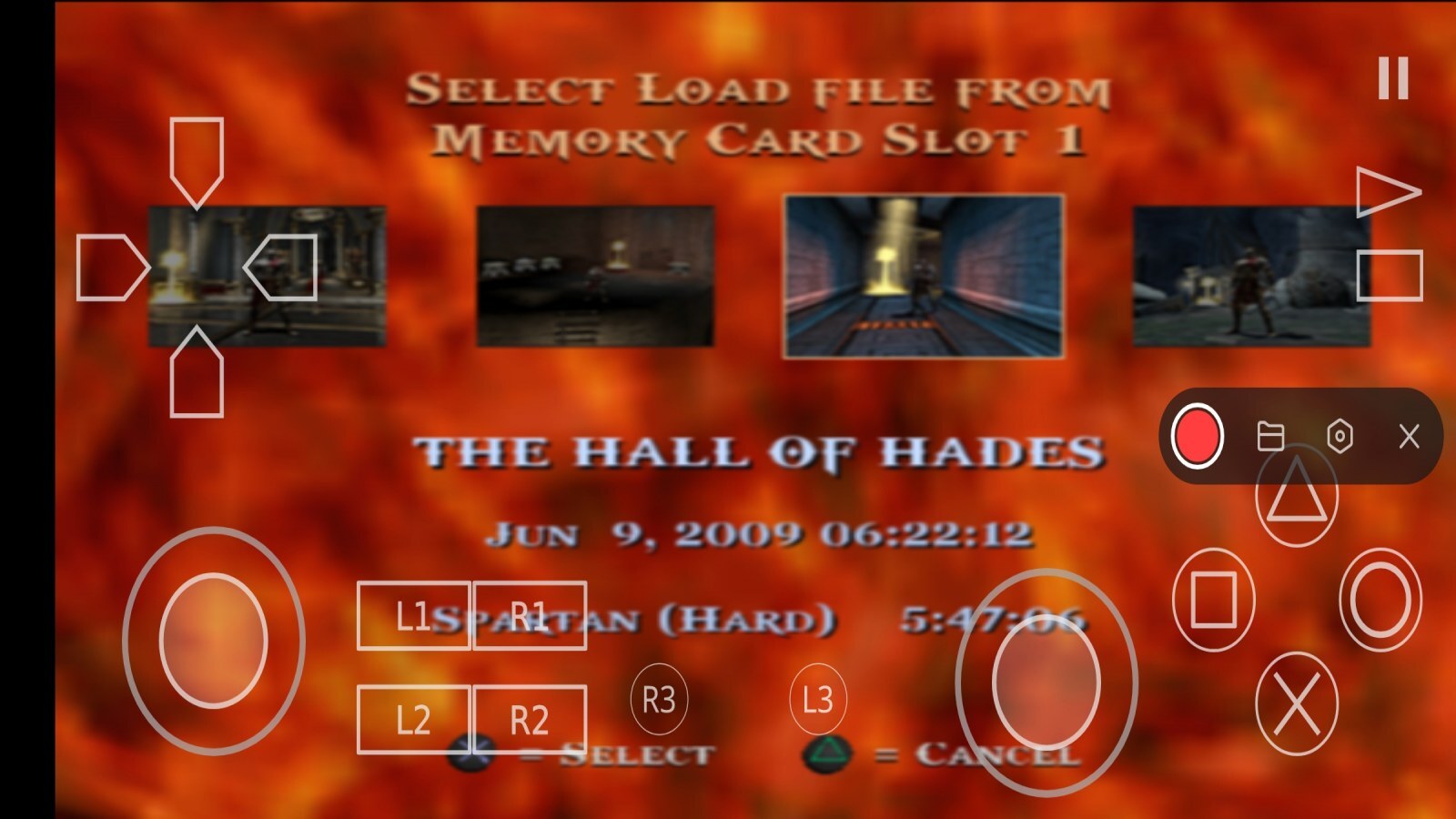 اسکرین شات 7 بازی شبیه ساز خدای جنگ 1 دوبله