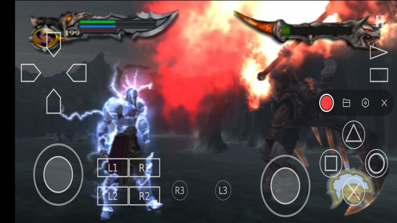 اسکرین شات 11 بازی شبیه ساز خدای جنگ 1 دوبله